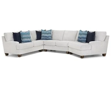 Sectional Sofa with Piano Chaise
